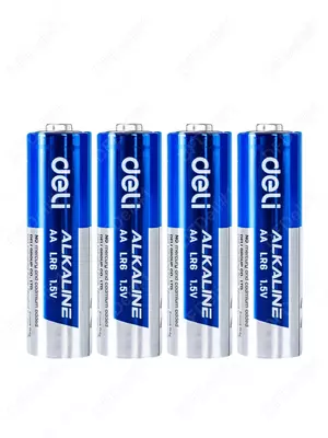 Batareyalar AA LR6 1,5V 2 dona 18500 Deli