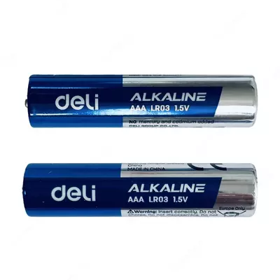 Батарейки AАА LR03 1.5V 4шт 18505 Deli (блистер)