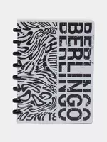 Бизнес-тетрадь А5+  80л.  Berlingo Monochrome