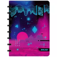 Бизнес-тетрадь А5+  80л.  Berlingo Retro Future