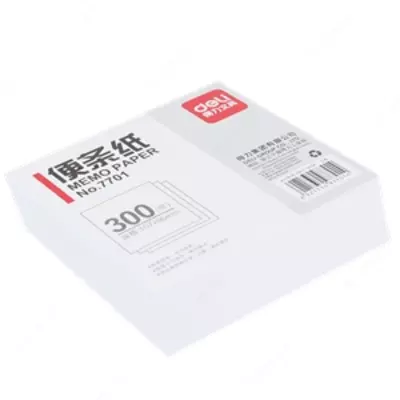 Блок бумаги в подставке 107х96 мм 7601 Deli