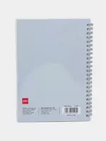   Блокнот A5 60л на пружинке ELA560 LX-20 Deli (линейка)