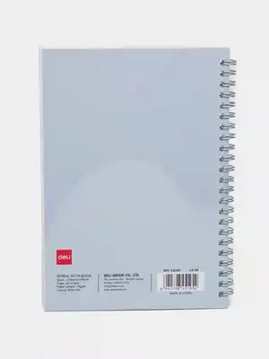 Блокнот A5 60л на пружинке ELA560 LX-20 Deli (линейка)