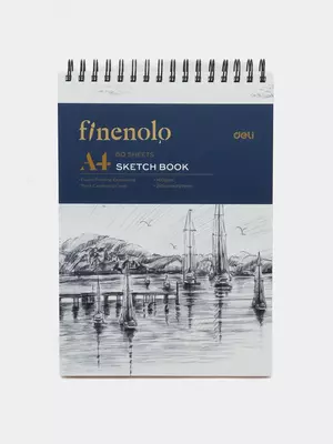 Блокнот для скетчинга с верхн. пруж. А4 60л 160гр