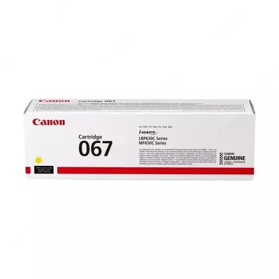 Lazerli toner kartriji "Canon" CRG 067Y (34854-modda) Sariq