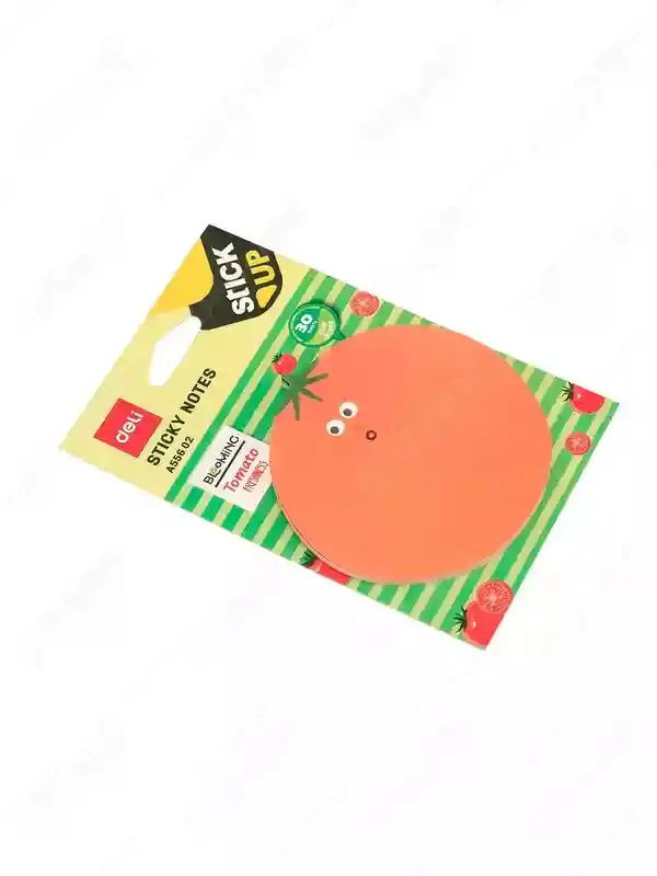 Бумага самокл. фрукты 76*76 30л (цв) EA55602 Deli