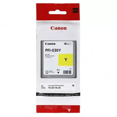 Картридж (для струйного принтера) "Canon" INK TANK PFI-030 Уellow (Арт. - 34851)