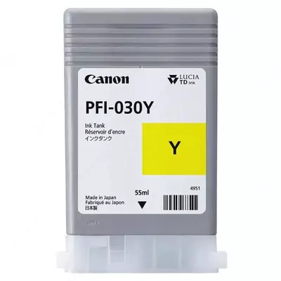 Картридж (для струйного принтера) "Canon" INK TANK PFI-030 Уellow (Арт. - 34851)