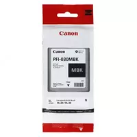 Картридж (для плоттеров) Canon INK TANK PFI-030 MBK PIGMENT  Matte Black (Арт. - 34856)