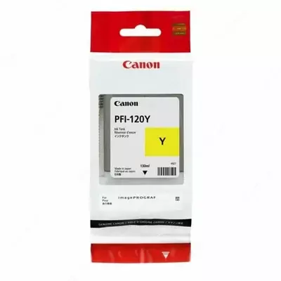 Картридж (для струйного МФУ) "Canon" Ink Tank PFI-120 Yellow (Арт. - 34126)