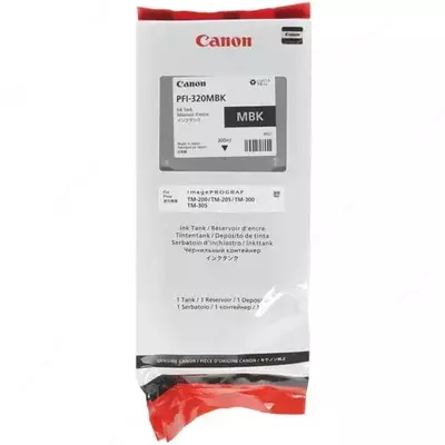 Canon Ink Tank PFI-320 Matte Black (Mahsulot raqami 34130)
