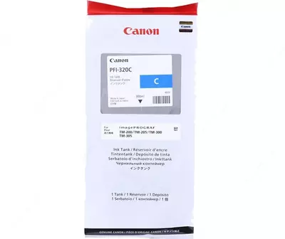 Canon Ink Tank PFI-320 Cyan (Mahsulot raqami 34343)