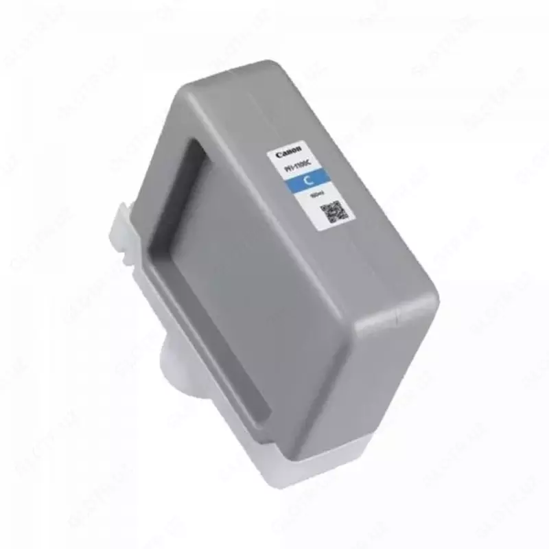 Картридж (для широкоформатных плоттеров) "Canon" Pigment Ink Tank PFI-1100 Cyan (Арт. - 34069)