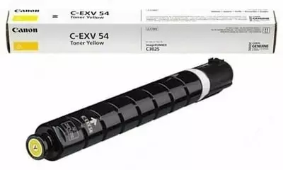 Toner (imageRUNNER uchun) "Canon" C-EXV 54, sariq, 8500 sahifa (3443-rasm)