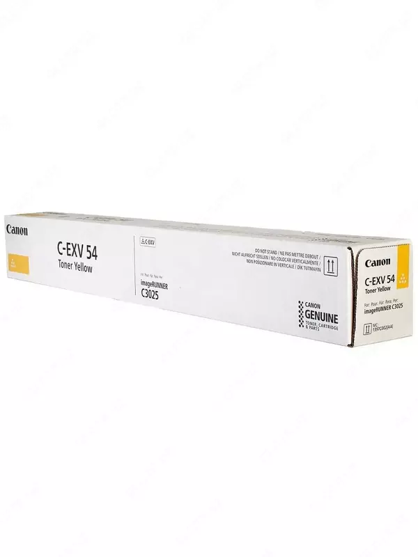 Toner (imageRUNNER uchun) "Canon" C-EXV 54, sariq, 8500 sahifa (3443-rasm)