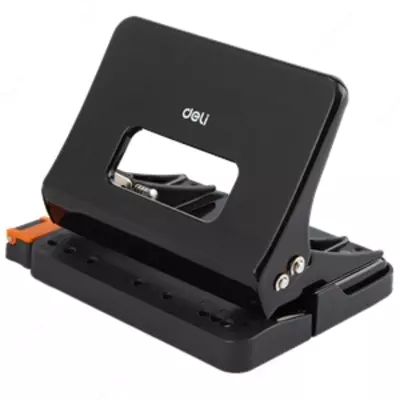 Дырокол PowerSaving 15л. (чр) 0141 Deli