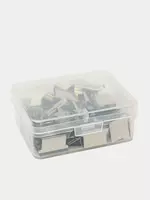  Зажим 16мм 50шт для 8591-A (сереб) 8592 Deli - 