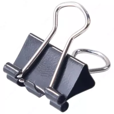 Зажим 32мм 12шт (чр) iSelect EZ53 Deli