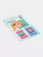 Закладки магнитные для книг  3шт.  MESHU Cat lover