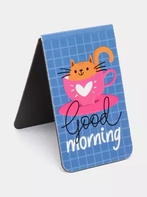 Закладки магнитные для книг, 3шт., MESHU "Cat lover