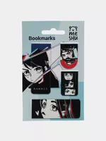  Закладки магнитные для книг  4шт.  MESHU Kawaii - 