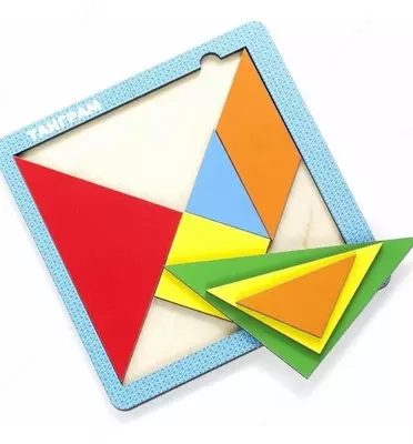 Игра-головоломка Woodlandtoys "Танграм 2.0
