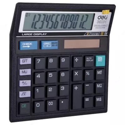 Калькулятор 12 разр. 39231 Deli