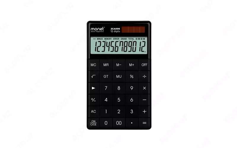 Калькулятор 12разр. (чр) EM222C Deli