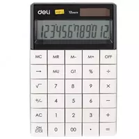 Калькулятор 12разр. Touch (бл) 1589 Deli