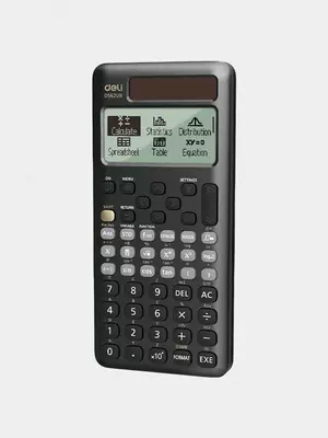 Калькулятор инж. 10+2разр. 562ф (чр) ED562UR Deli
