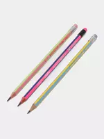  Карандаш 2B 52606/T50 Deli с ластиком POP! - 