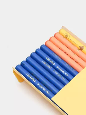 Карандаши для скетчинга Deli 58199A (B×6, HB×3, H×1), набор 10 шт.