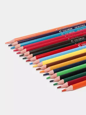 Карандаши пастельные 24цв 4мм EC302-24 Deli