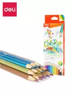 Deli EC127-12 rangli qalamlar  12 rang