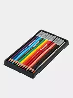 Deli 00700 Maska New akvarel rangli qalamlar  12 rang