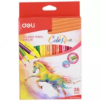 Deli 00330 Ot New rangli qalamlar  36 rang