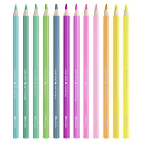 Карандаши цветные пастельные Berlingo SuperSoft. Pastel  12цв.  заточен.  европодвес