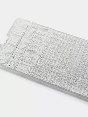 Colop 19C harflar to‘plami 6 5 mm  blisterda