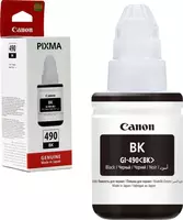 Canon GI-490 BK Pigment Ink  135 ml  PIXMA printeri uchun  6000 sahifa (Mahsulot raqami 3449)