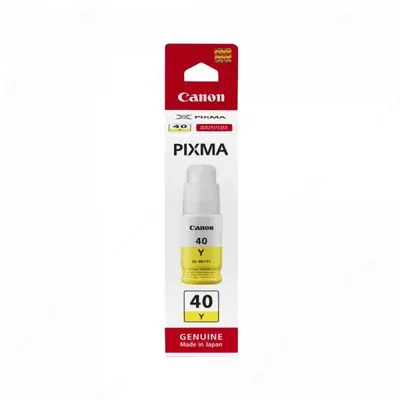  Чернила (пигментные) Canon INK GI-40 Y  70 мл  для принтера PIXMA  7700 стр. (Арт. - 34233)