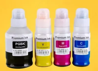  Чернила (пигментные) Canon INK GI-40 Y  70 мл  для принтера PIXMA  7700 стр. (Арт. - 34233) Только в розницу