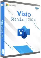 Grafik tizim (operatsion tizim) Microsoft Visio Standard 2024 Barcha tillar Chakana savdo Onlayn ESD (EP2-07167-modda)