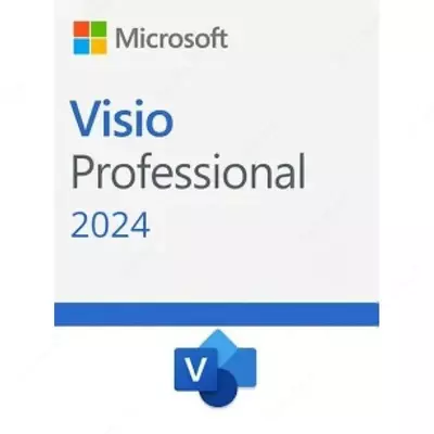  Grafik tizim (operatsion tizim) Visio Pro 2024 Barcha tillar chakana savdosi Onlayn ESD (Art. - EP2-07111) - 