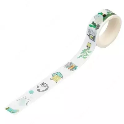  Клейкая лента декоративная MESHU Cozy  1 5 см*3м - 
