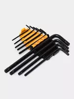  Ключ TORX длин. в наб. 9шт T10-T50 EDL234209H (чр) Deli - 