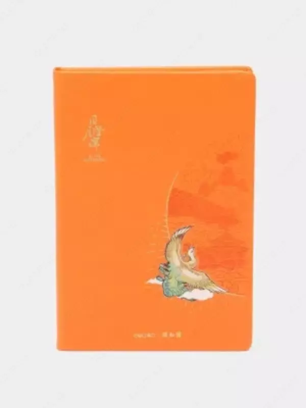 Yozuv daftarchasi 120 varaq 210×143 mm 22265 (to‘q sariq) Deli