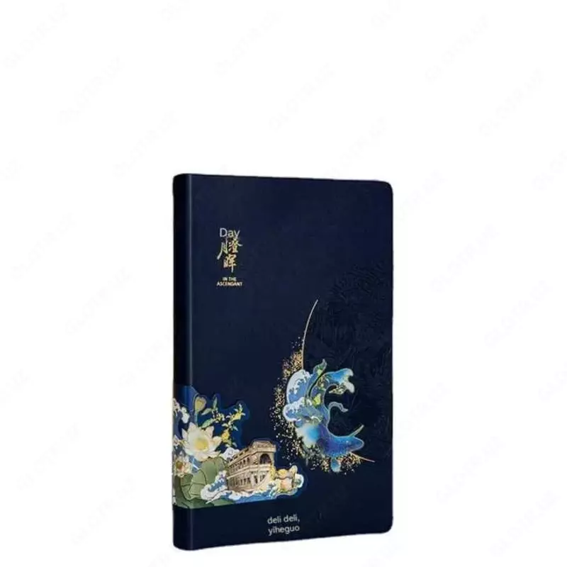 Yozuv daftarchasi 120 varaq 210×143 mm 22265 (ko‘k) Deli