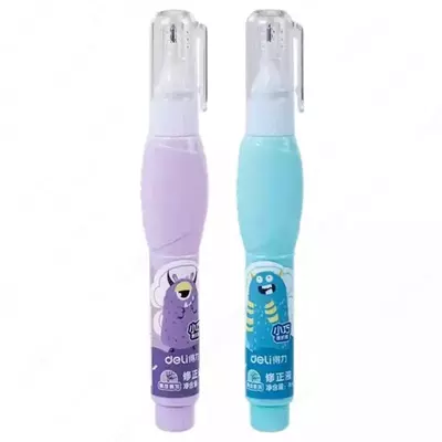 Deli Little Devil tuzatish qalami  8 ml  metall uchi  displey kartochkasi (120-VR mahsulot raqami)