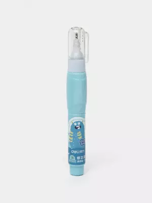   Deli Little Devil tuzatish qalami  8 ml  metall uchi  displey kartochkasi (120-VR mahsulot raqami)