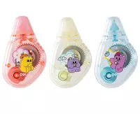 Корректирующая штрих-лента Deli Pupu Baby  5 мм х 5 м  уп. блистер 3 шт. (Арт. - 374-EH) Ассортимент